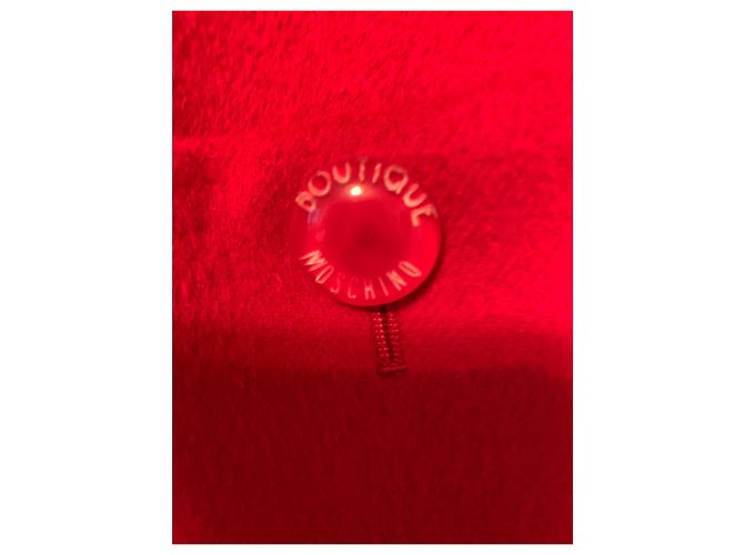 Abrigo de lana Moschino T fucsia - vista 3