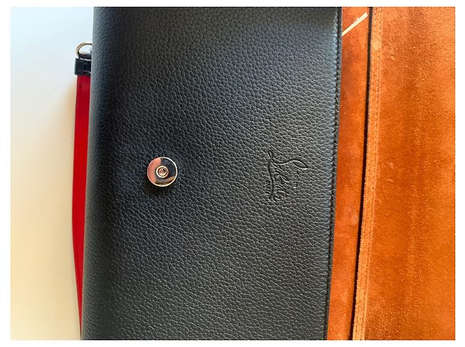 Borsa a tracolla Christian Louboutin in pelle stampa leopardata - vista 5