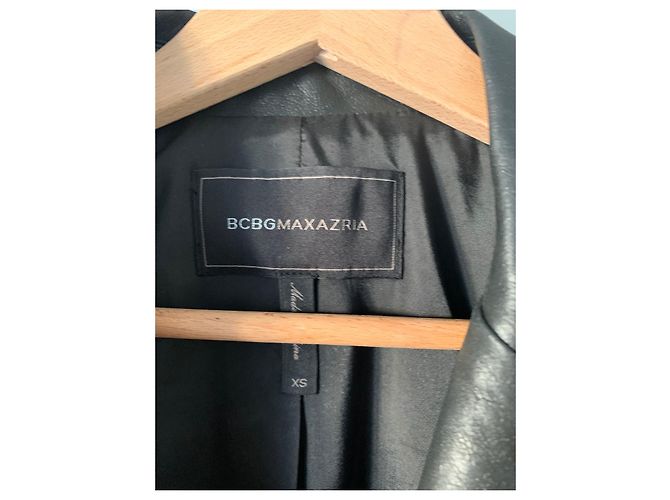 Giacca blazer Bcbg Max Azria nera con paillettes oro Nero - vista 3