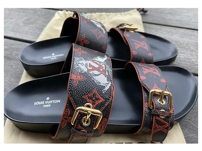 Louis Vuitton Nato dia Marrone - vista 7