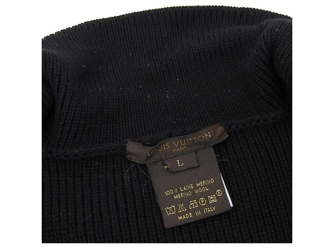 Louis Vuitton Men Coats Outerwear Black - view 3