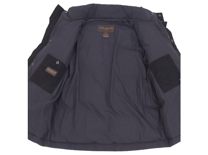 Louis Vuitton Men Coats Outerwear Black - view 6
