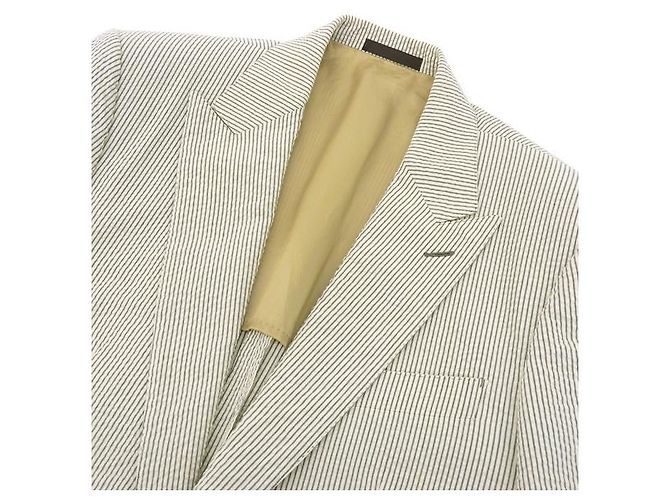 Louis Vuitton Men Coats Outerwear Grey - view 3