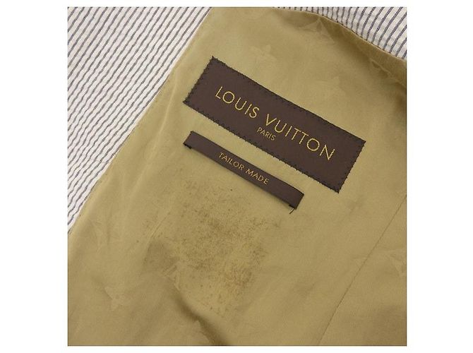 Louis Vuitton Men Coats Outerwear Grey - view 4