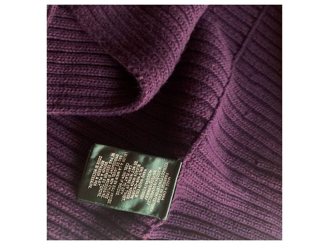 Cárdigan Ralph Lauren de algodón morado M Morado oscuro - vista 4