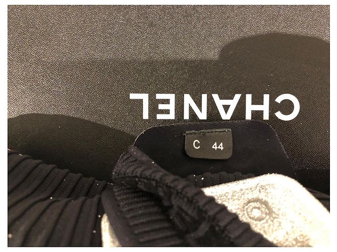 Chanel Sneakers da uomo Nero Argento - vista 11