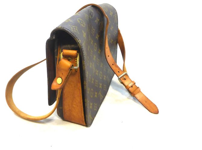 Louis Vuitton CARTUCCIA GM MONOGRAM Marrone - vista 5
