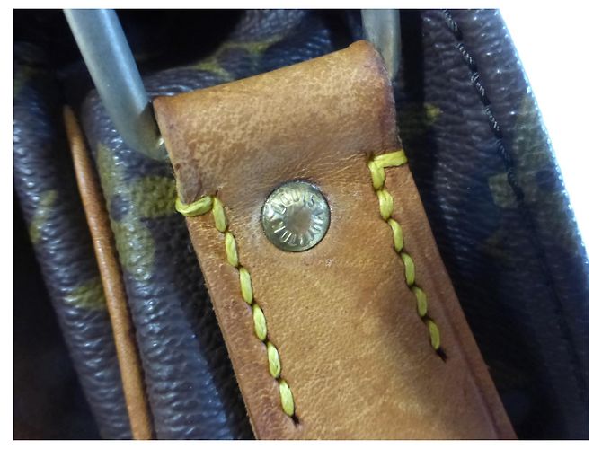 Louis Vuitton CARTUCCIA GM MONOGRAM Marrone - vista 6