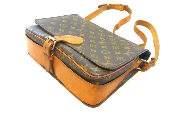 Louis Vuitton CARTUCCIA GM MONOGRAM Marrone - vista 8