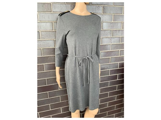 Vestido Ralph Lauren de algodón gris - vista 2