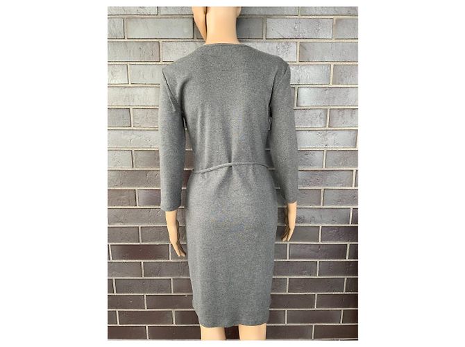 Vestido Ralph Lauren de algodón gris - vista 3