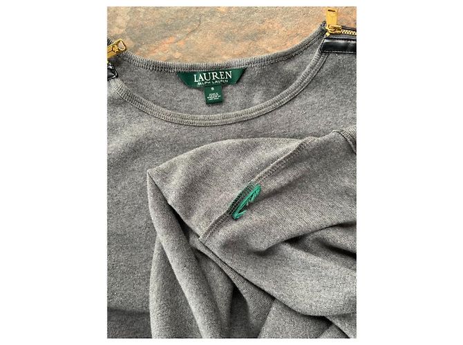 Vestido Ralph Lauren de algodón gris - vista 4