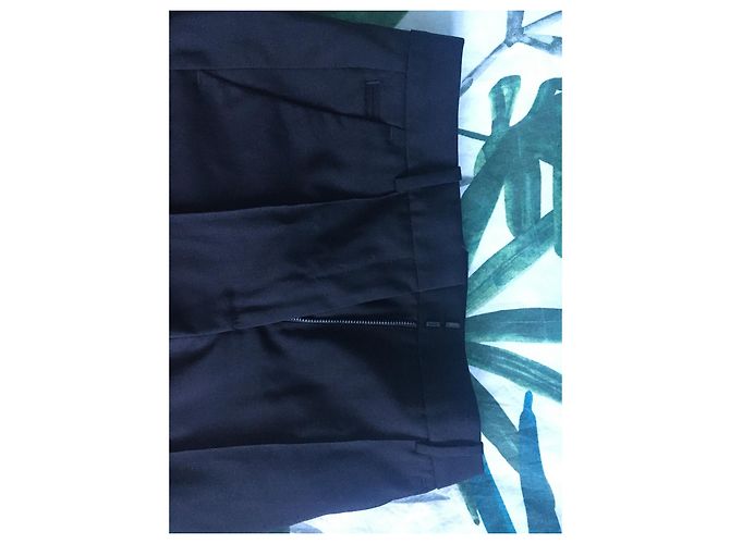 The Kooples Black Wool Lace Pants - view 4