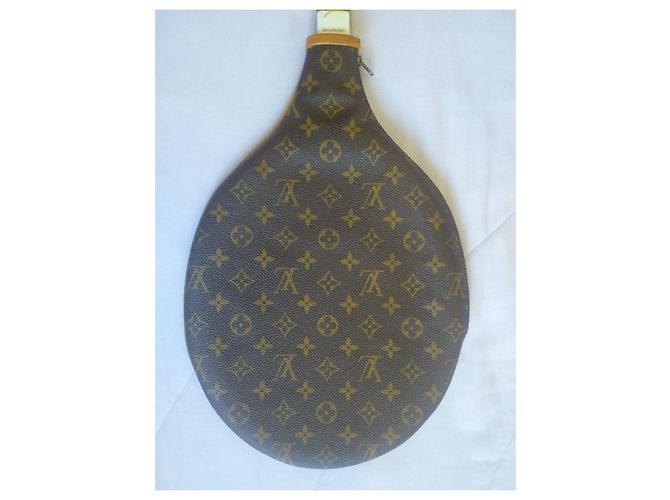 Louis Vuitton Monogram tennis squash racket cover leather - vista 2