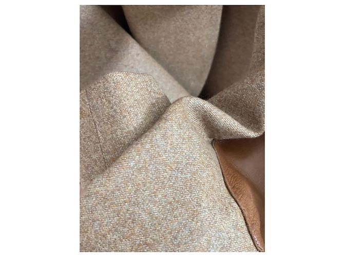 Yves Saint Laurent Wool Jacket Beige - view 2