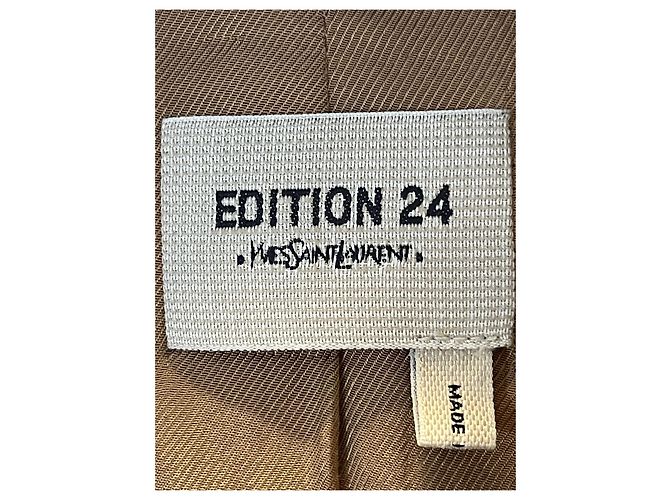 Yves Saint Laurent Wool Jacket Beige - view 3