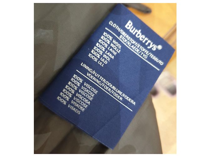Burberry gonna plisse vintage Grigio - vista 9