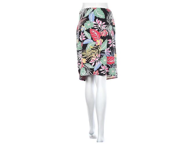 Falda midi floral Cynthia Rowley Multicolor - vista 2