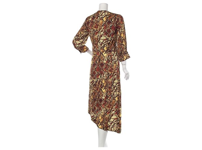 Gestuz Kleid Schlangenleder Print Viskose Größe 36 Mehrfarben - Ansicht 2