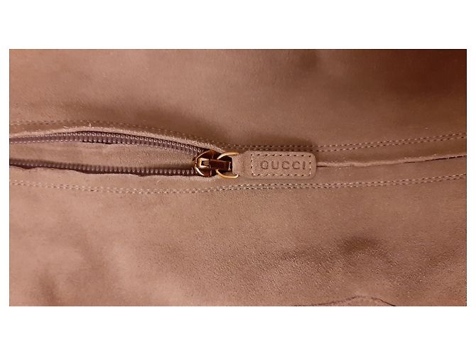Botas Gucci de camurça taupe - vista 4