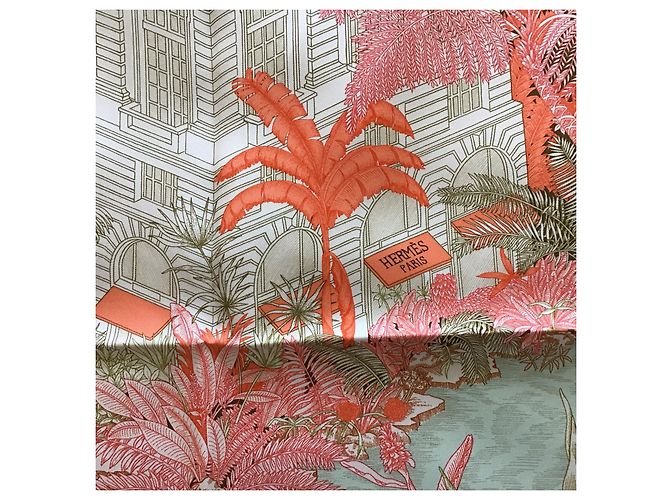 Hermès "suburbio tropical Multicolor - vista 11