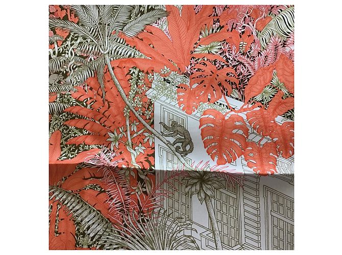 Hermès "suburbio tropical Multicolor - vista 6