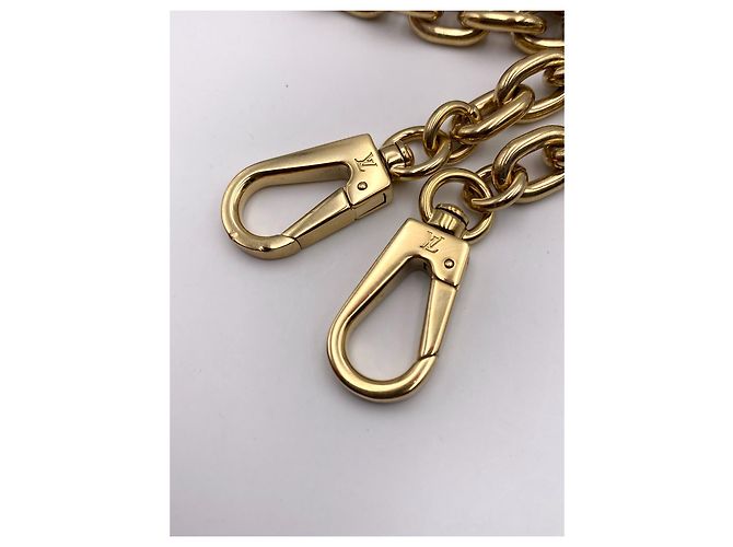 Abnehmbarer Louis Vuitton goldener Kettenschulterriemen - Ansicht 3