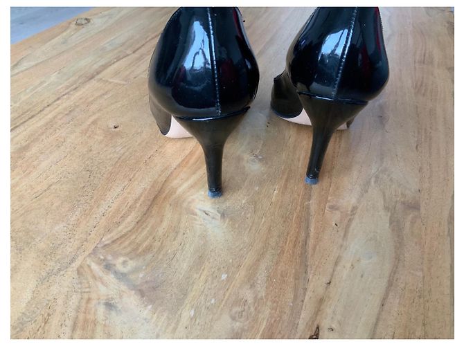 Gianvito Rossi schwarze Lackpumps - Ansicht 3