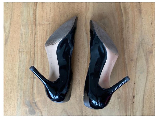 Gianvito Rossi schwarze Lackpumps - Ansicht 4