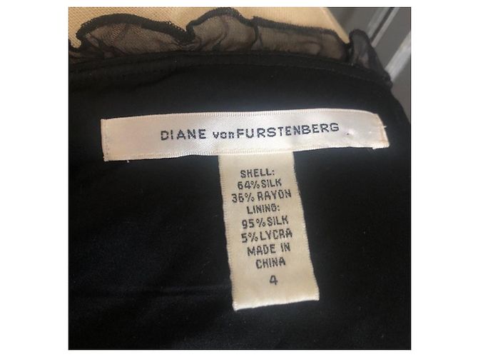 Diane Von Furstenberg Abito DvF Genie nero con stelle dorate - vista 5