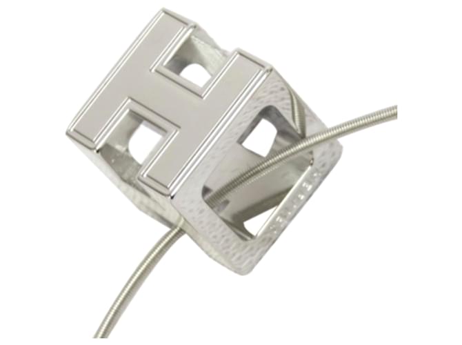 Ring Hermès Collar Hermes Silver Cage dH Cube Plata - vista 2