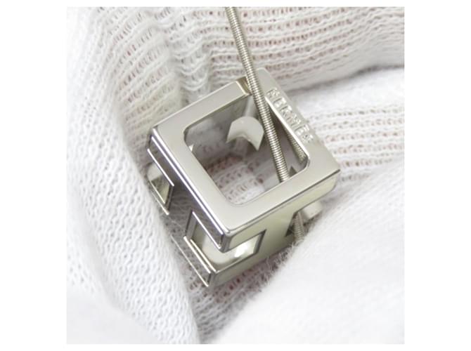 Ring Hermès Collar Hermes Silver Cage dH Cube Plata - vista 4