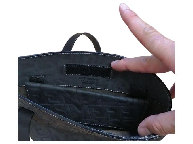 [Usado] Bolsa Fendissime feita na Itália com bolsa Cinza - vista 7