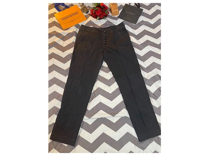 Pantalones Capri de algodón negro Red Valentino - vista 2