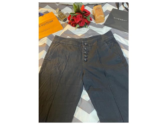 Pantalones Capri de algodón negro Red Valentino - vista 4