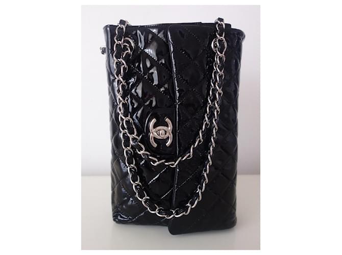 Timeless Borsa classica Chanel a testa in giù Nero - vista 2