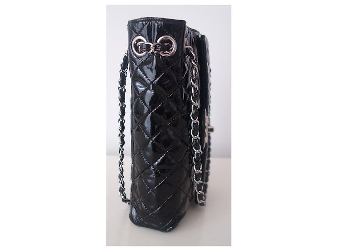 Timeless Borsa classica Chanel a testa in giù Nero - vista 6