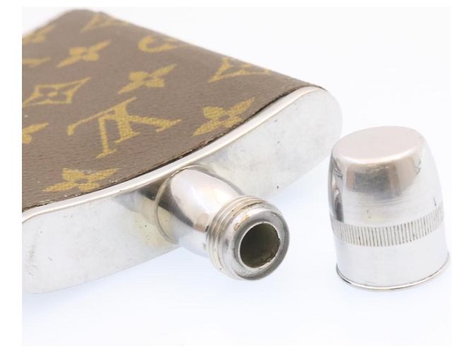 LOUIS VUITTON Monogram Hip Flask LV Auth sy183 Marron - vue 10