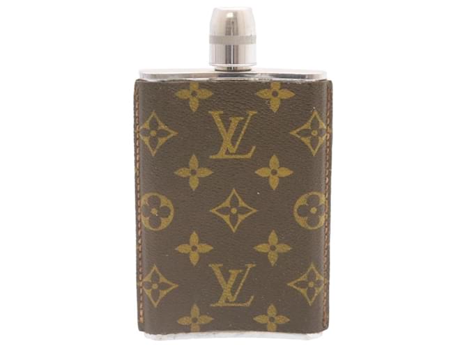 LOUIS VUITTON Monogram Hip Flask LV Auth sy183 Marron - vue 2
