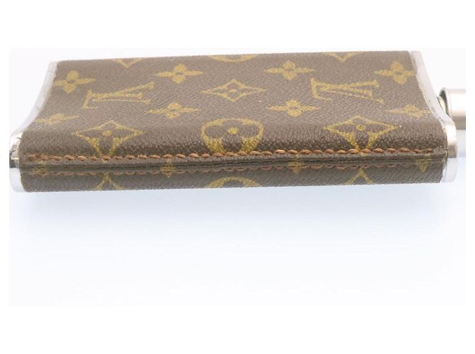 LOUIS VUITTON Monogram Hip Flask LV Auth sy183 Marron - vue 5