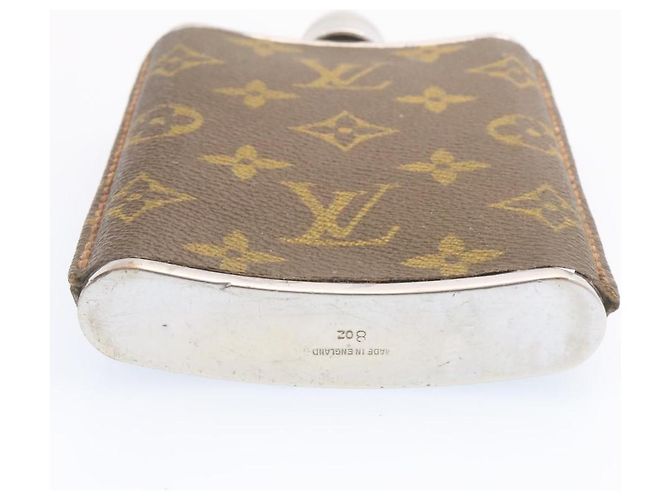 LOUIS VUITTON Monogram Hip Flask LV Auth sy183 Marron - vue 7