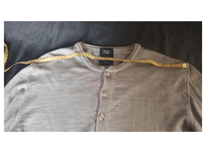 Autre Marque Wool & Co Merinowollpullover Grau XXL - Ansicht 9
