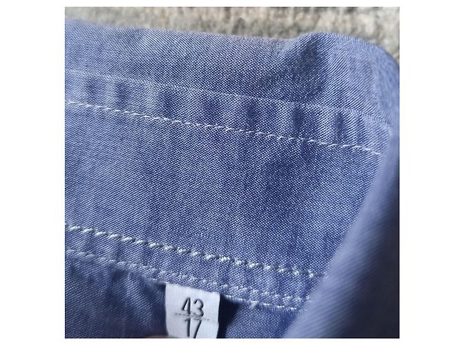 Camicia Nina Ricci in cotone blu - vista 4