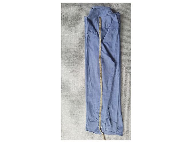 Camicia Nina Ricci in cotone blu - vista 8
