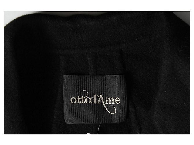 Autre Marque Casaco preto de lã Ottod'Ame - vista 4