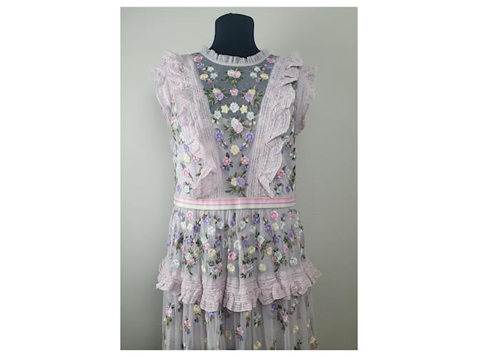 Abito maxi floreale Needle & Thread Multicolore - vista 2