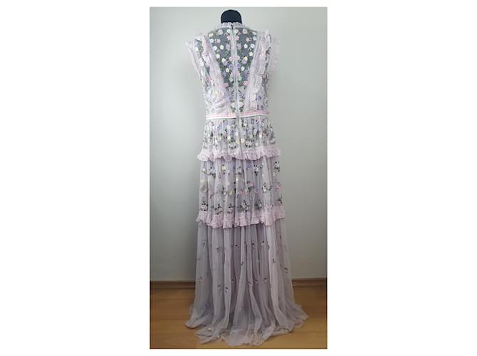 Abito maxi floreale Needle & Thread Multicolore - vista 5