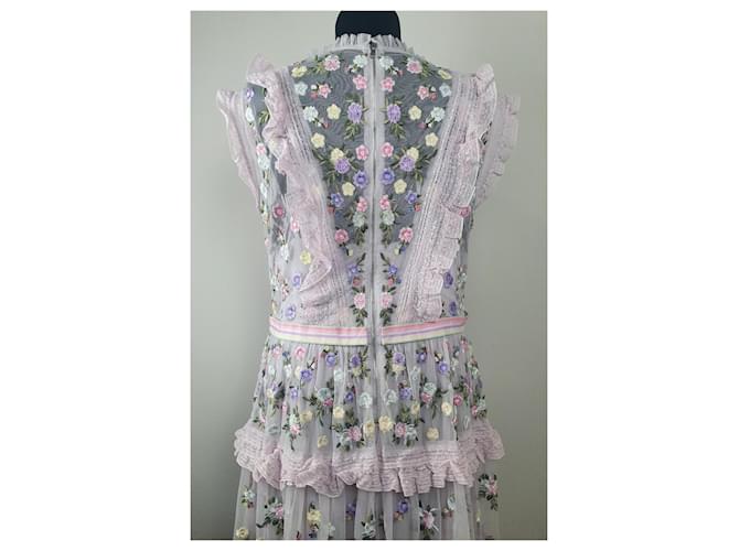 Abito maxi floreale Needle & Thread Multicolore - vista 6