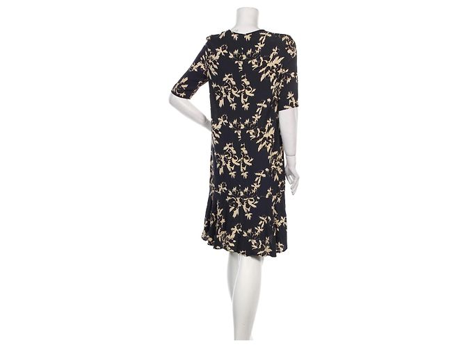 Ganni Kleid blau Viscose M - Ansicht 2