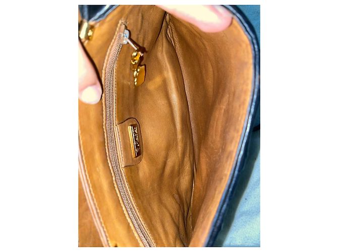 Borsa a tracolla Gucci in pelle di coccodrillo marrone scuro - vista 6